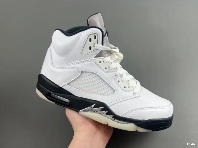 Bmlin Shoes BLACK' DD0587-110 JORDAN 'WHITE AIR RETRO 5 0610